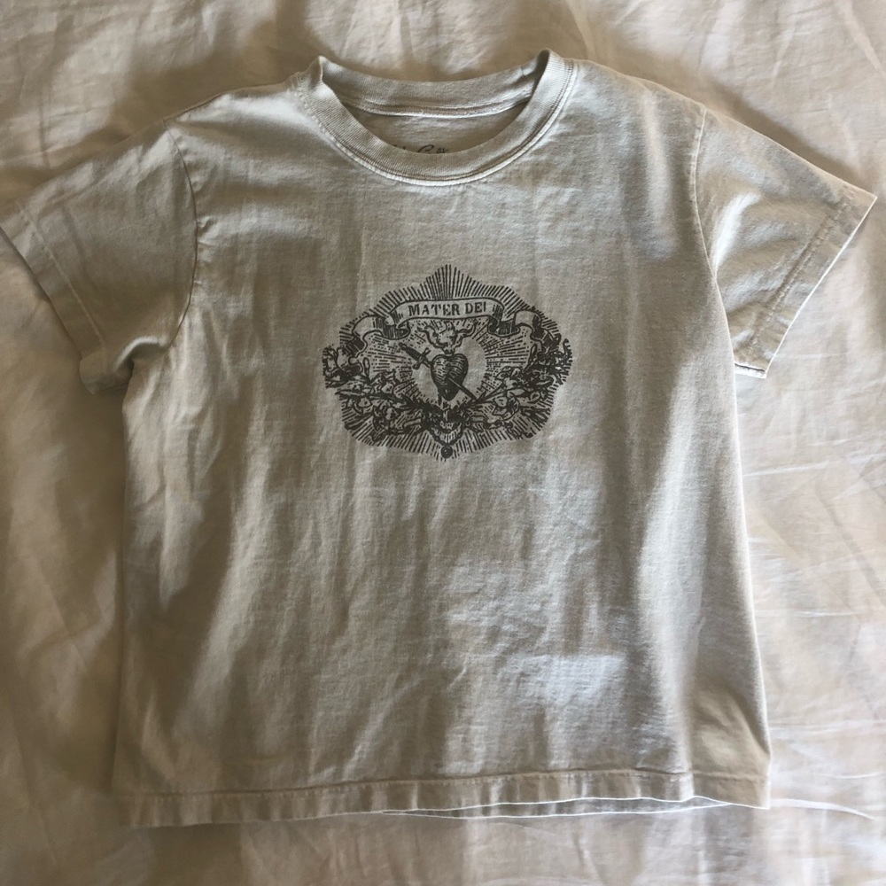 brandy melville mater del shirt - women’s extra small